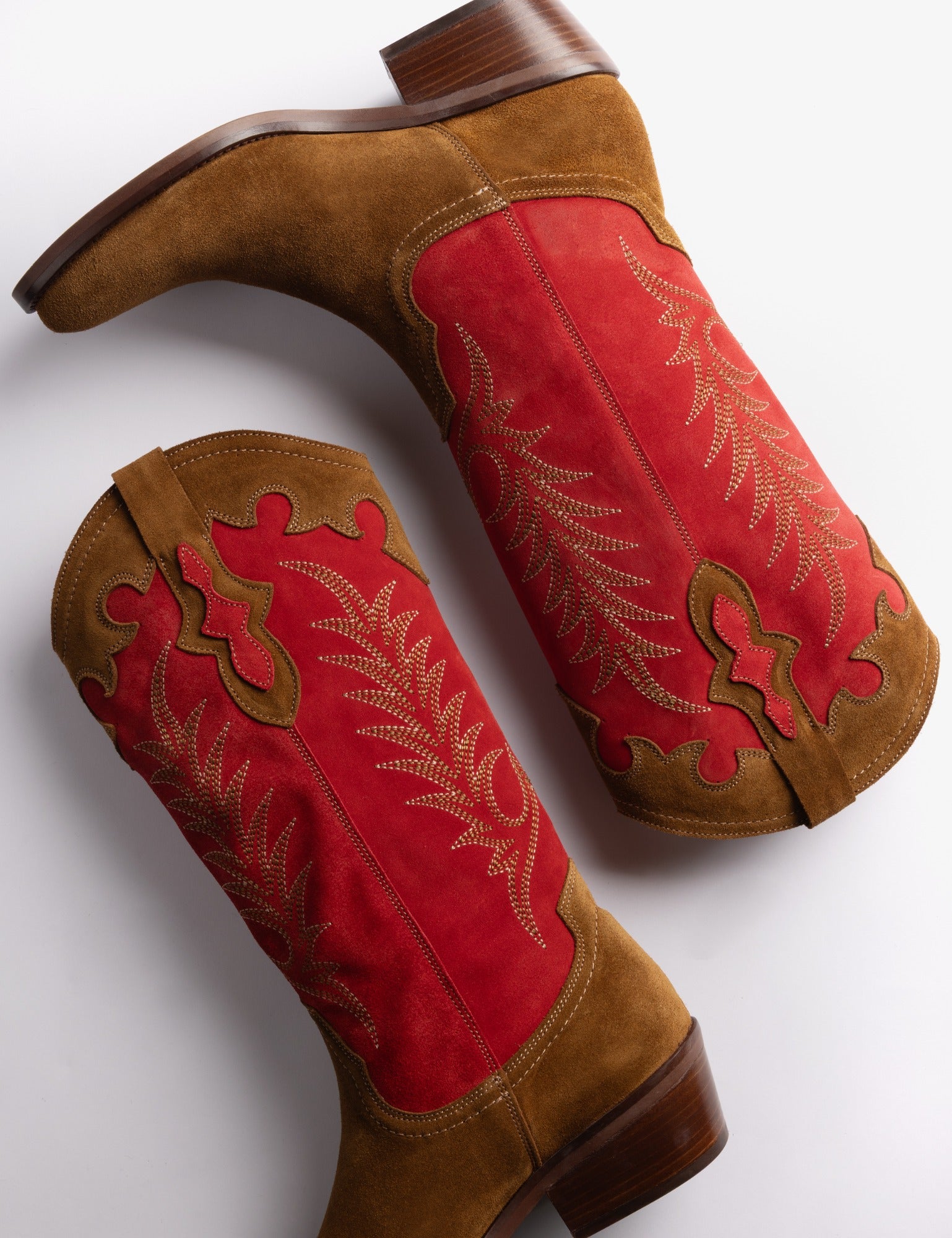 Jolene Suede Cowboy Boot