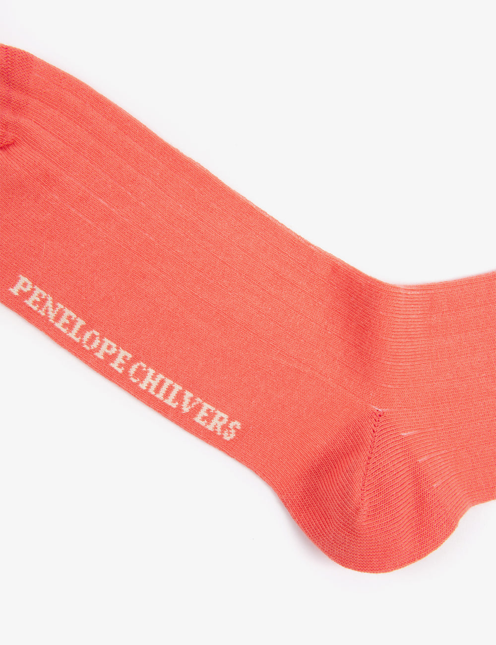 Knee Length Ribbed Sock