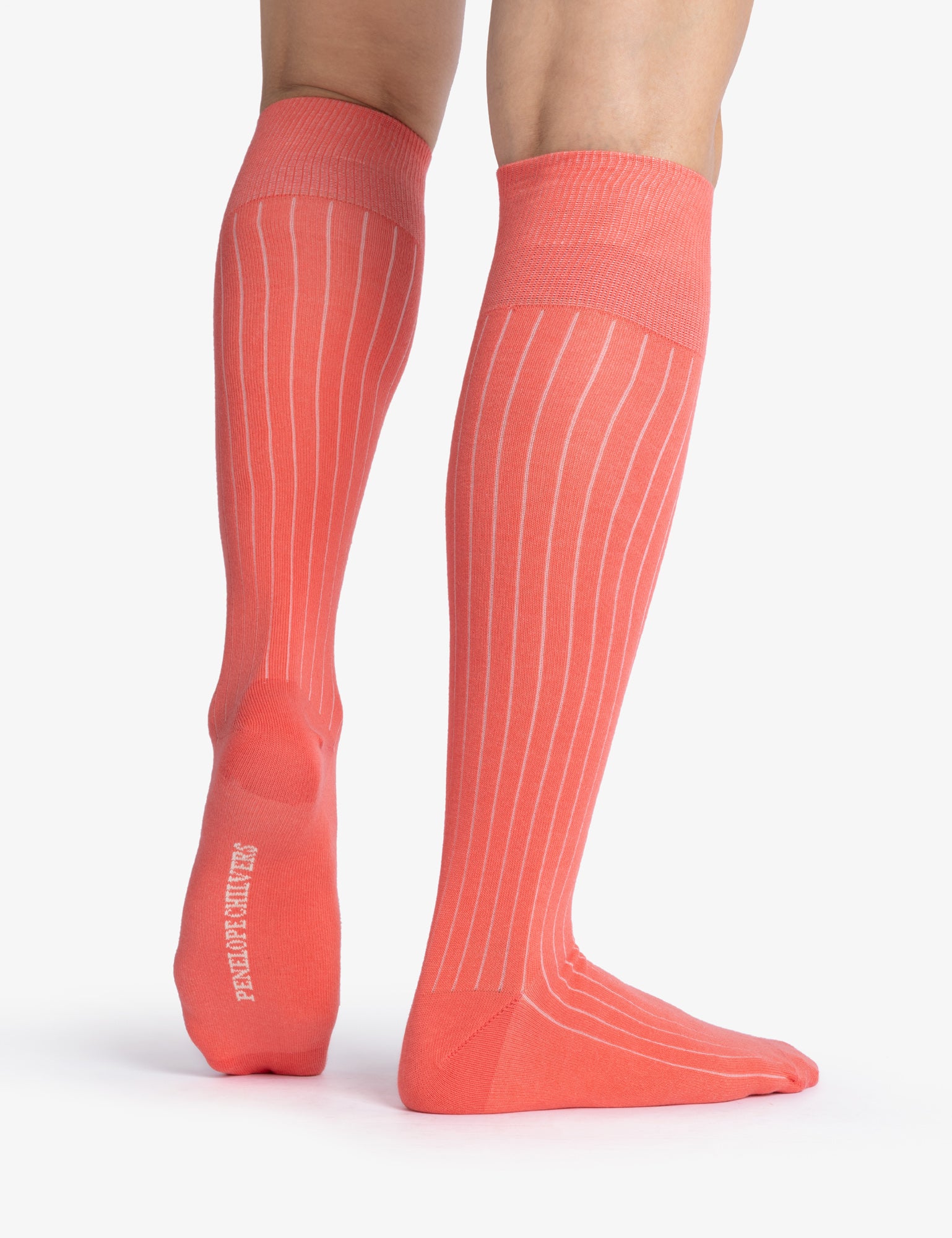 Knee Length Ribbed Sock