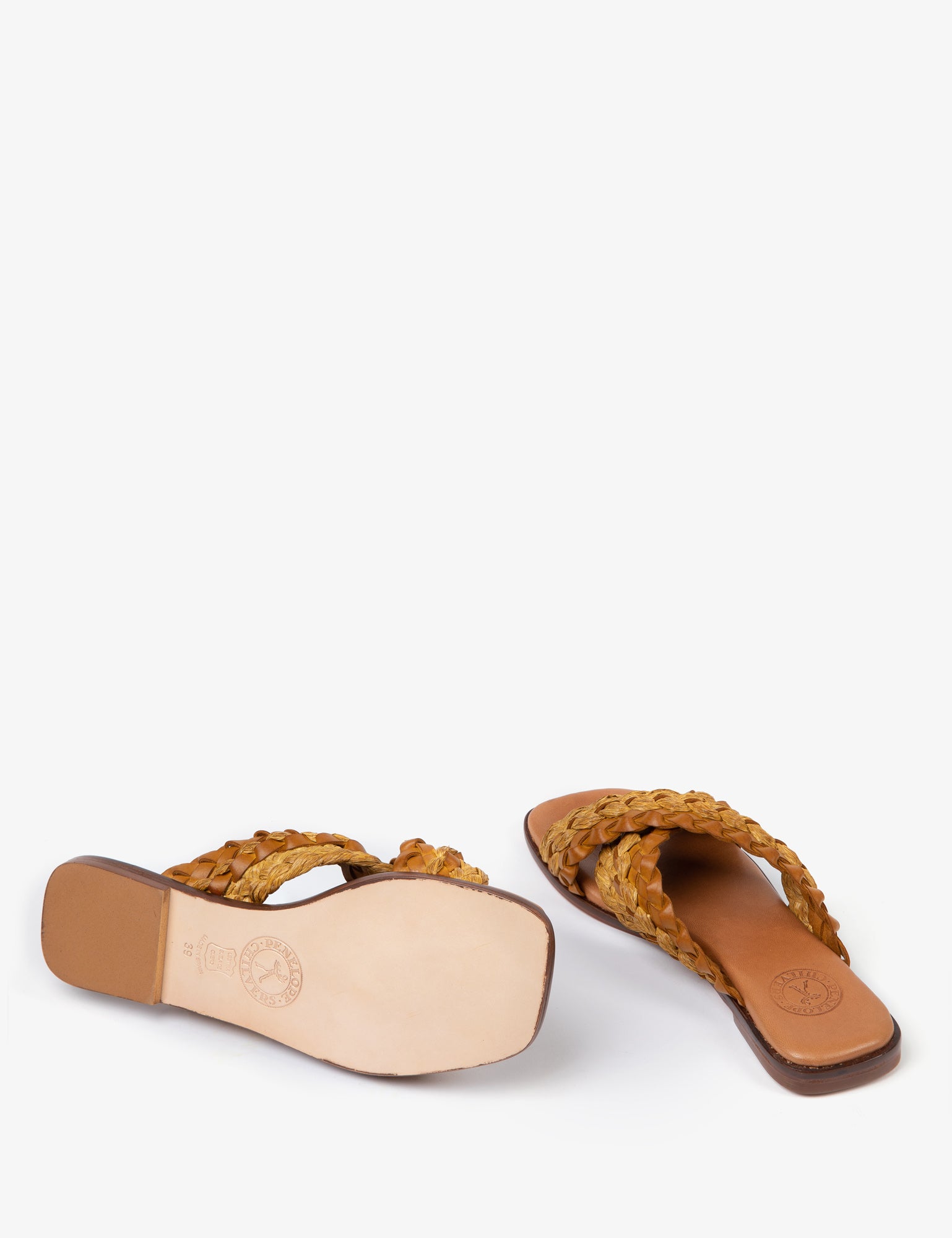 Majete Braided Raffia Sandal