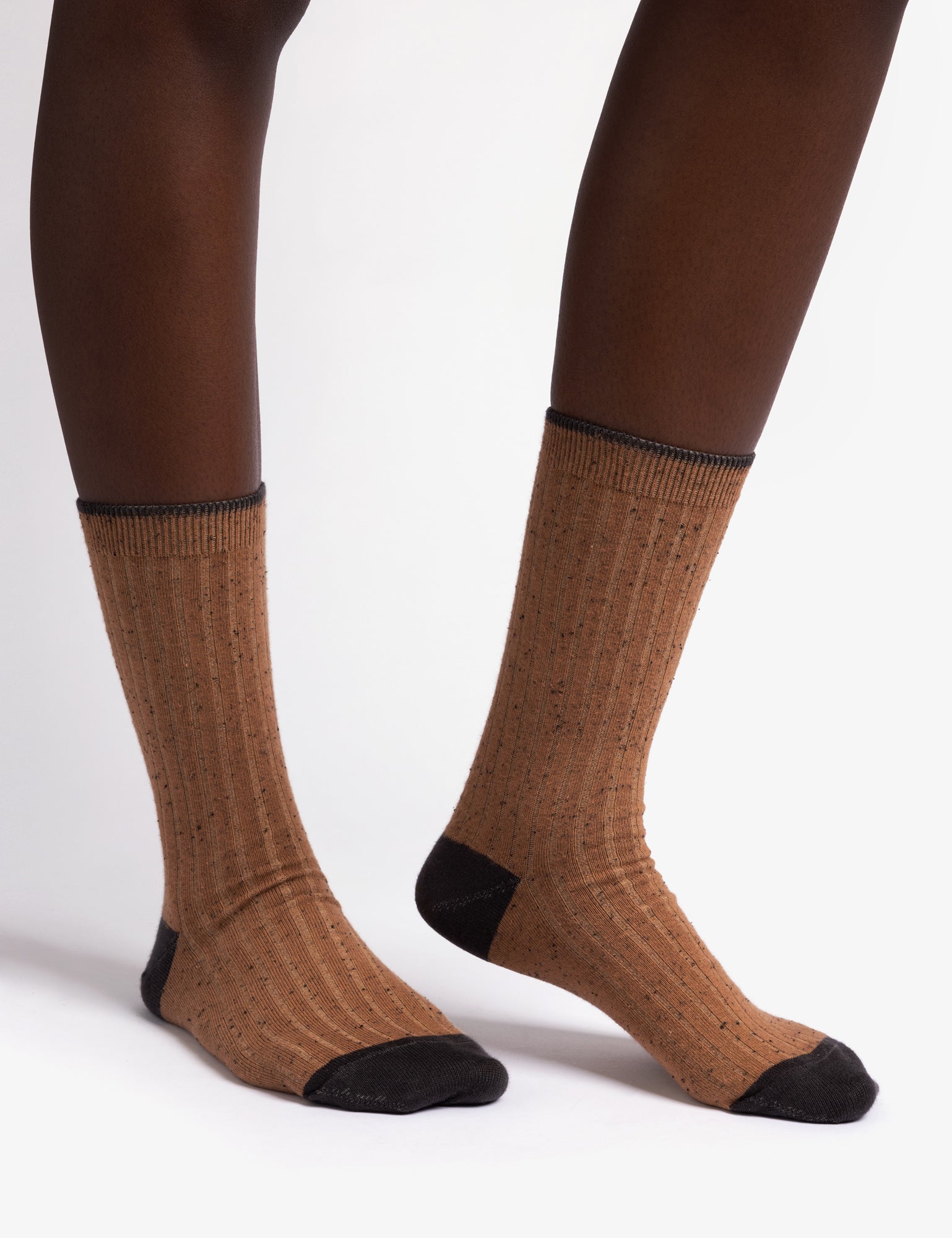 Marled Cotton Sock