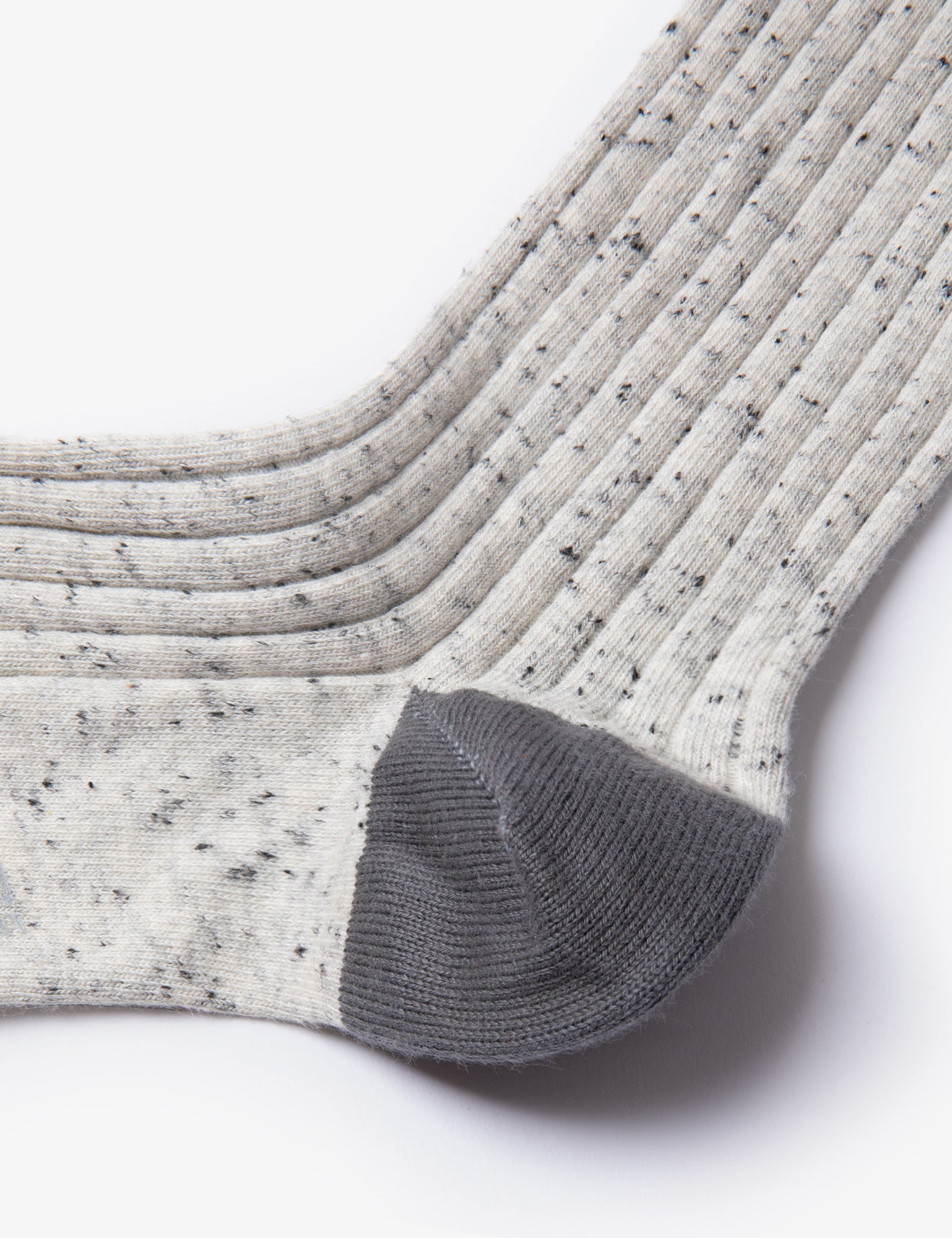 Marled Cotton Sock