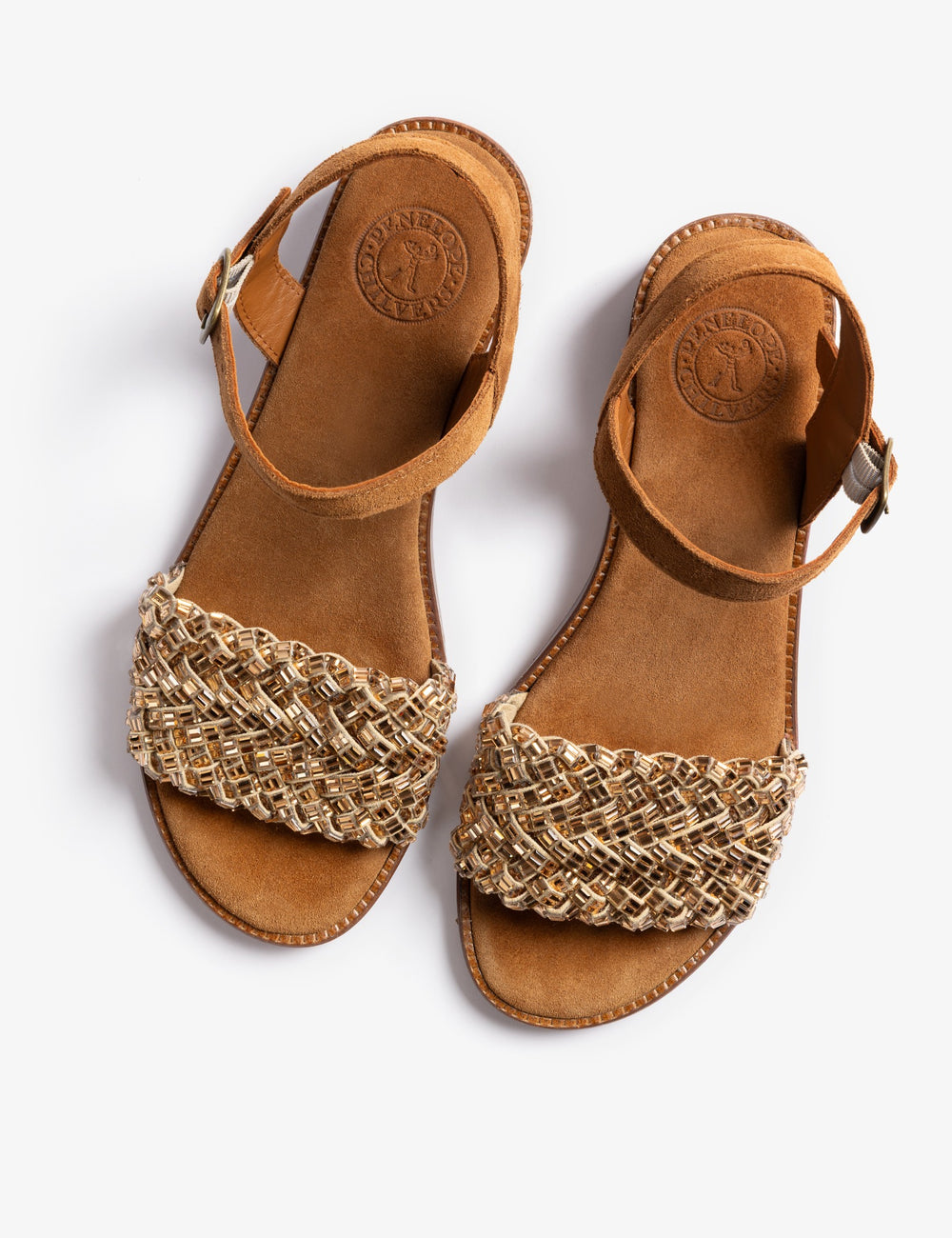 Milos Diamante Suede Sandal