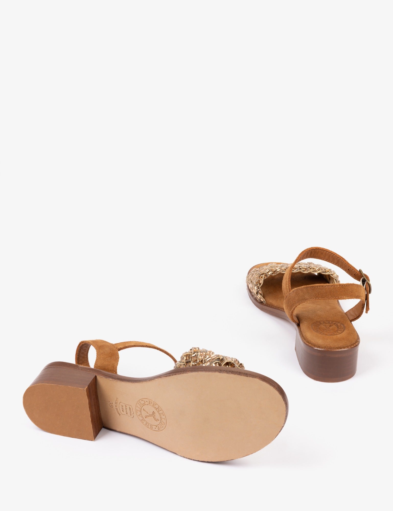 Milos Diamante Suede Sandal