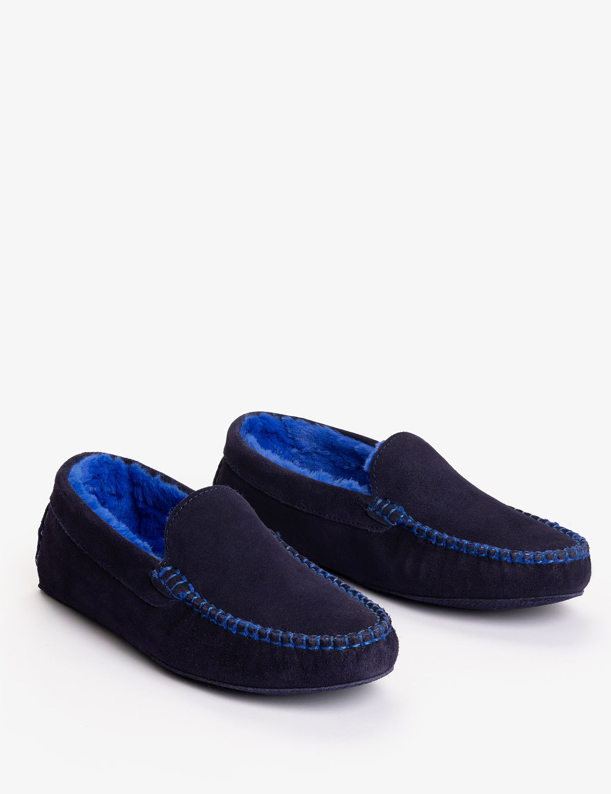Moccasin Suede Slipper