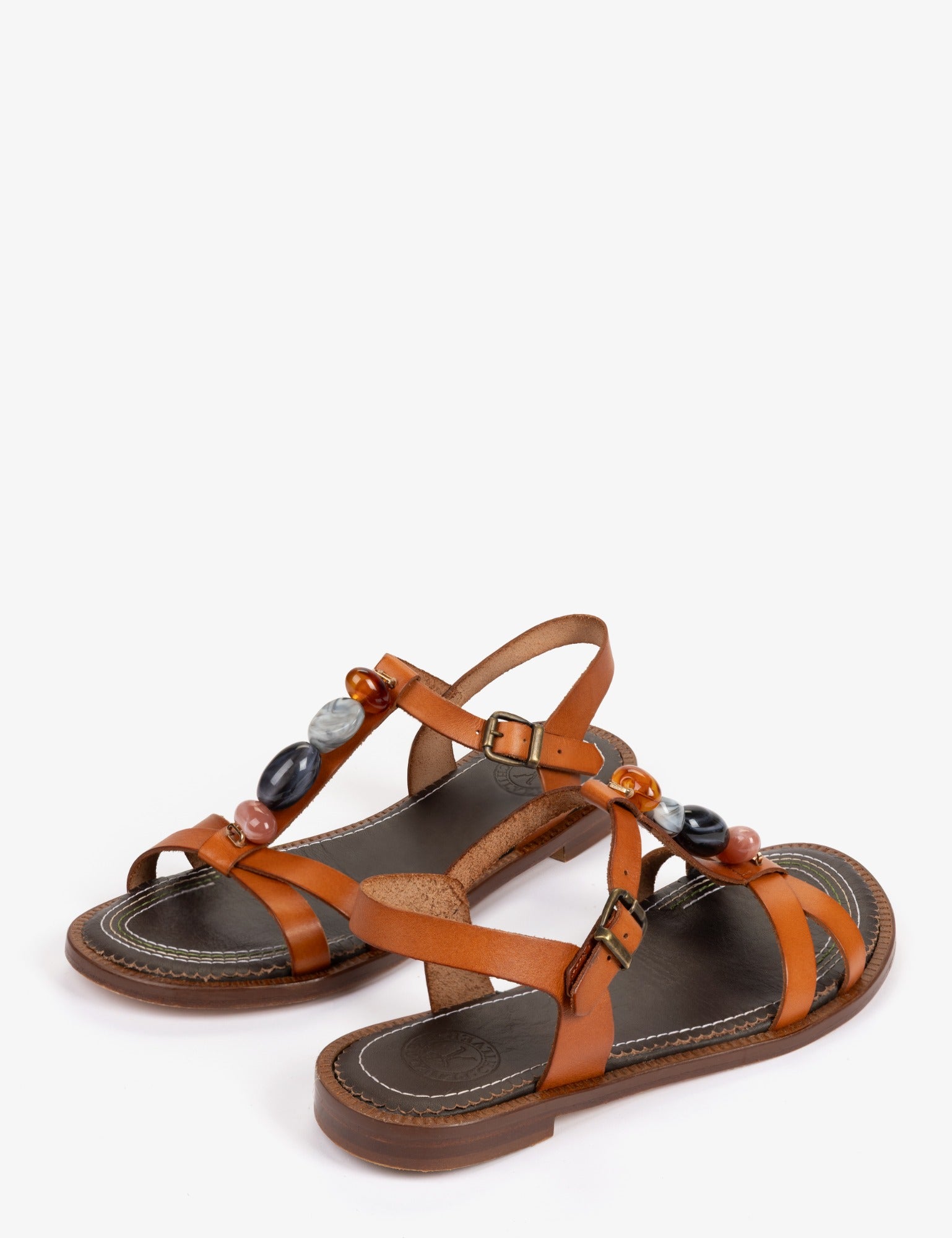 Patmos Leather Sandal