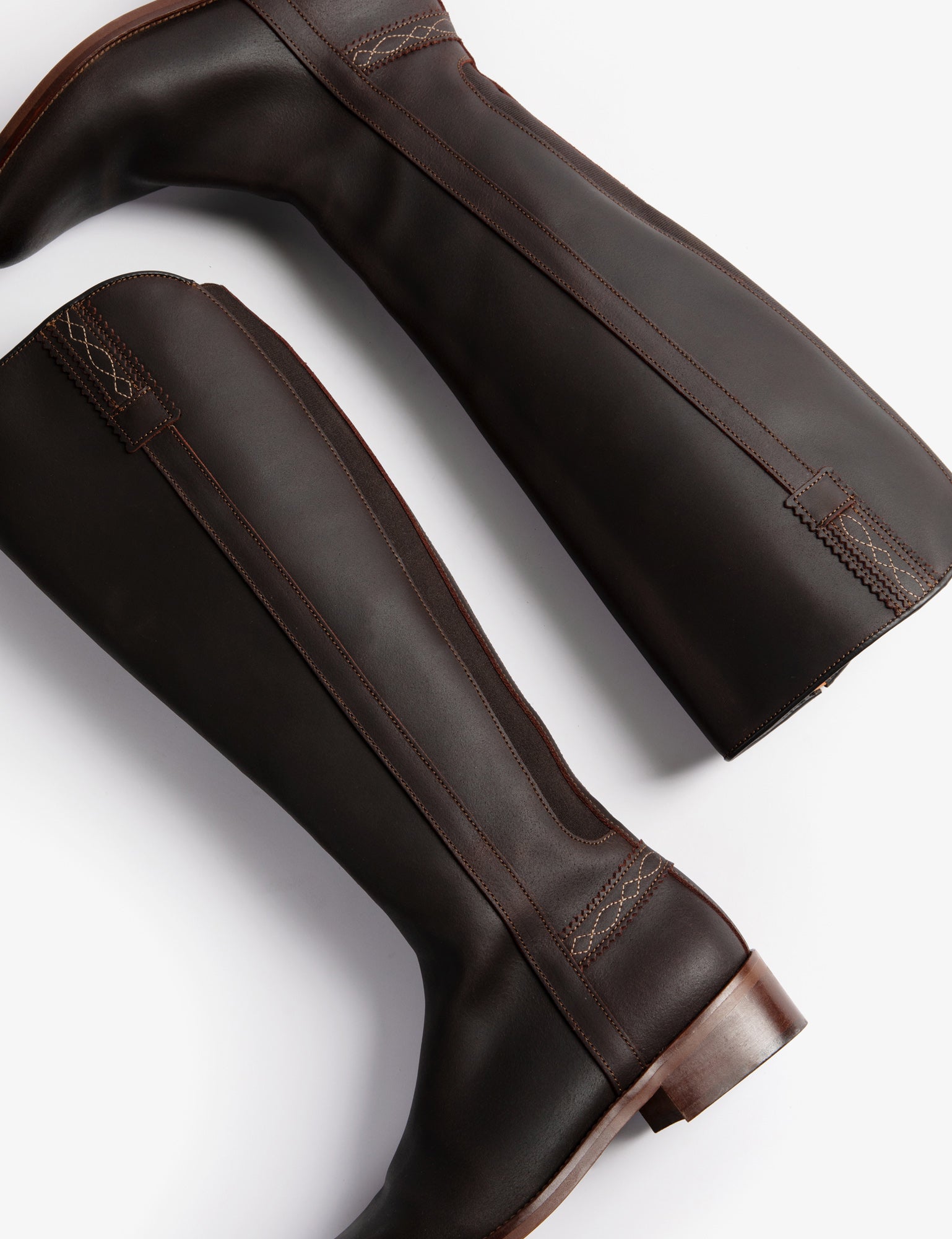 Rein Leather Riding Boot