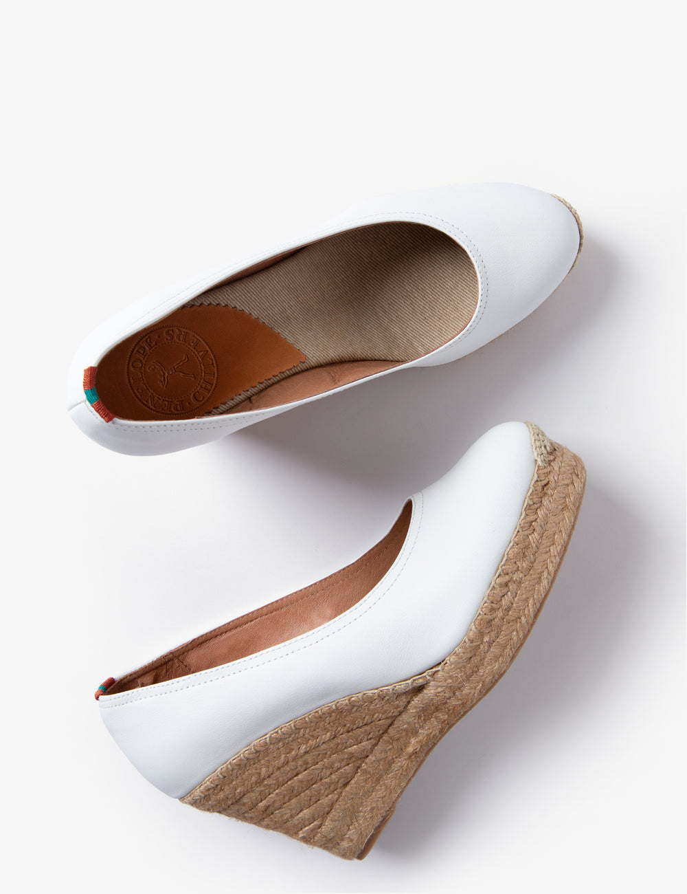 Scoop Leather Espadrille