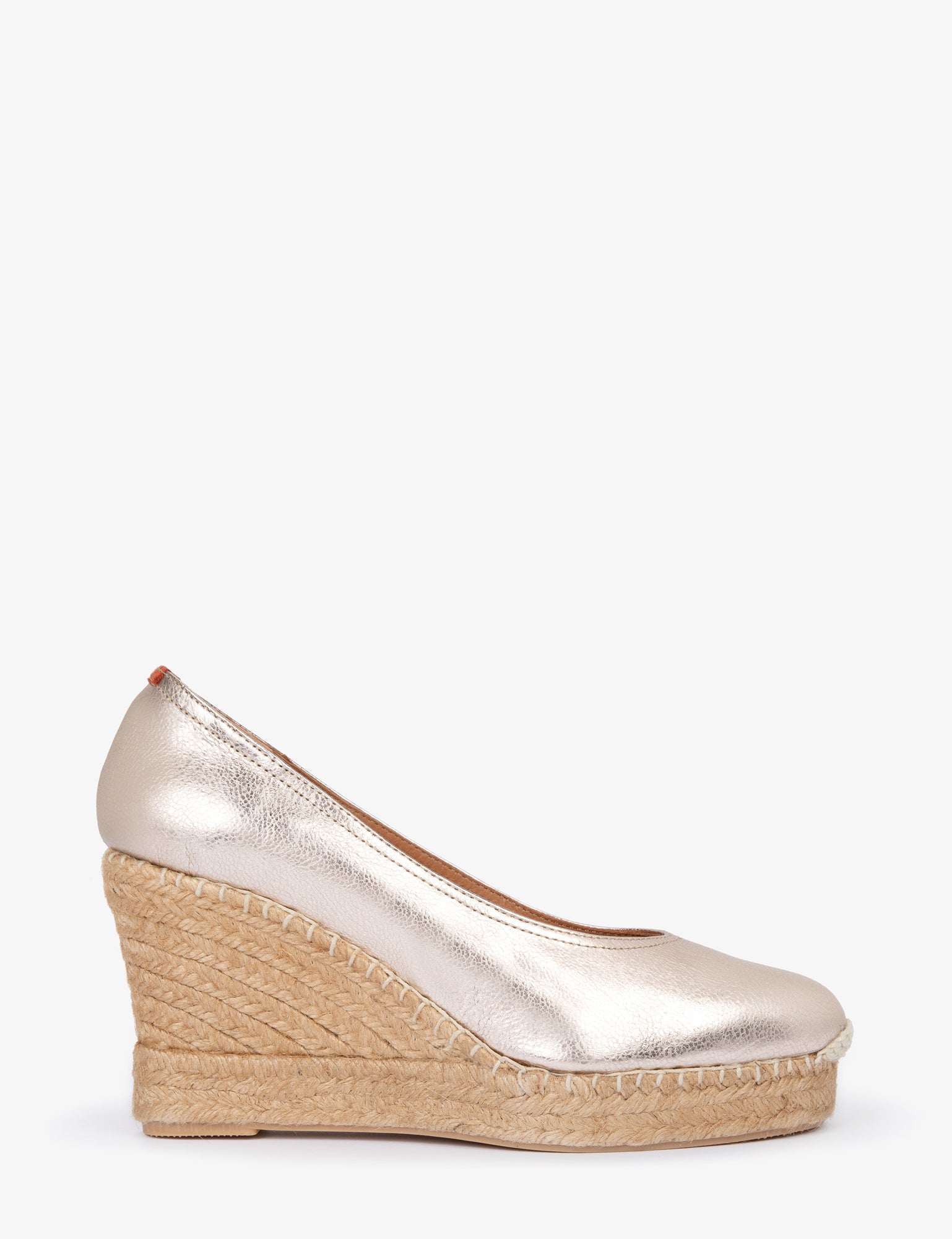 Scoop Leather Espadrille