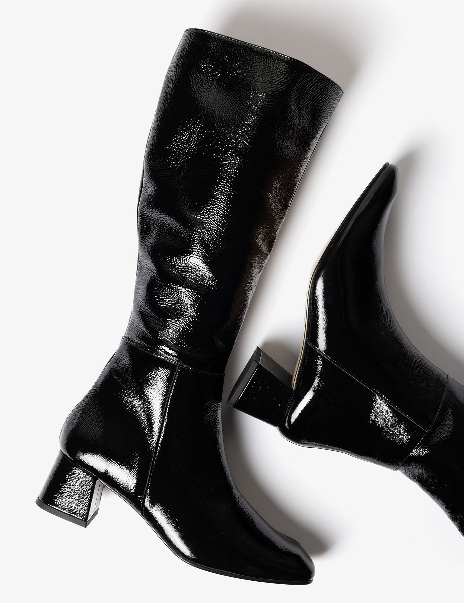 Sinatra Patent Leather Boot