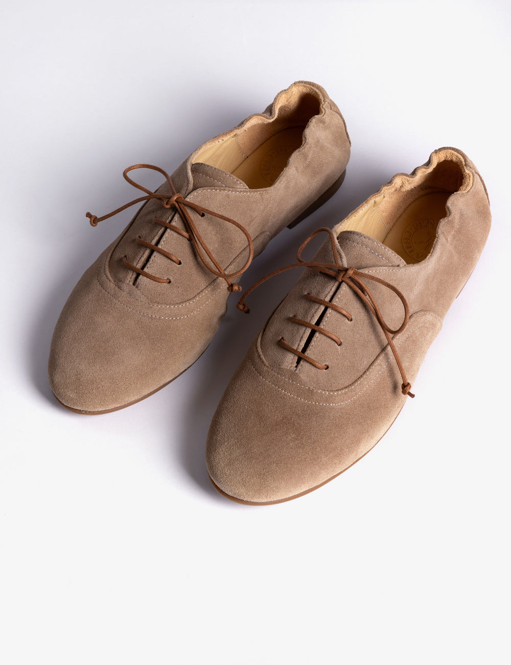 Softie Lace Up Suede Shoe