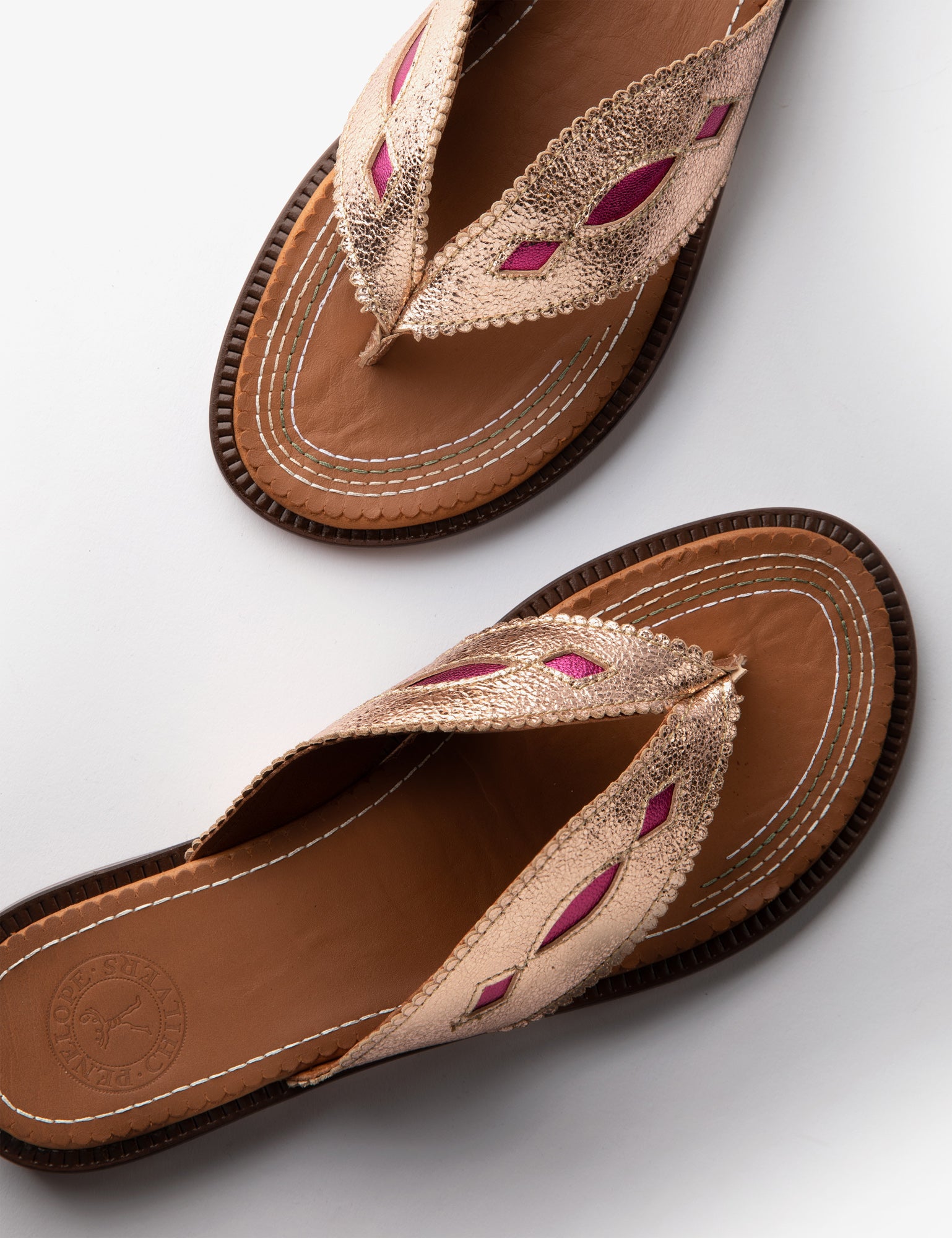 Tai Metallic Flip Flop