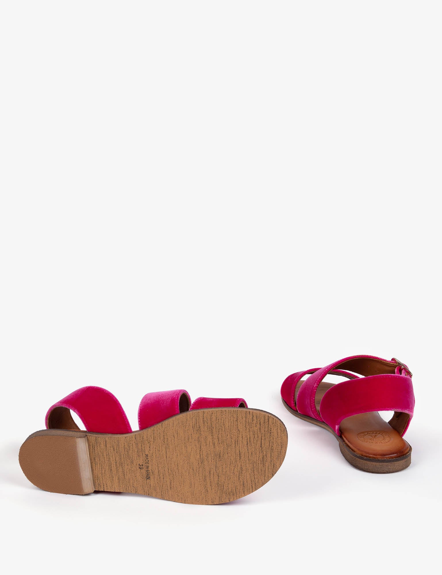 Gabriel Velvet Sandal