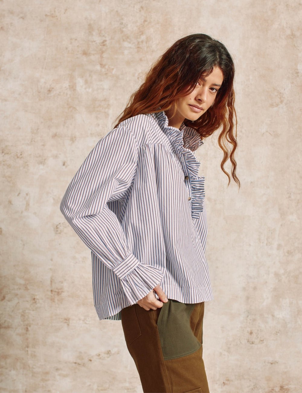 Portobello Stripe Blouse