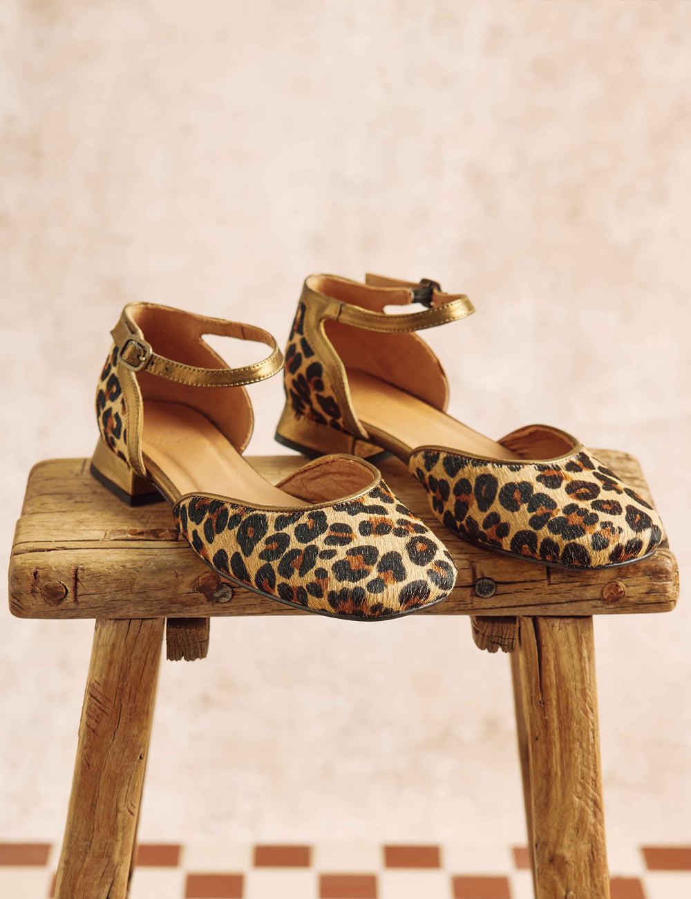 Salina Leopard Pony Shoe