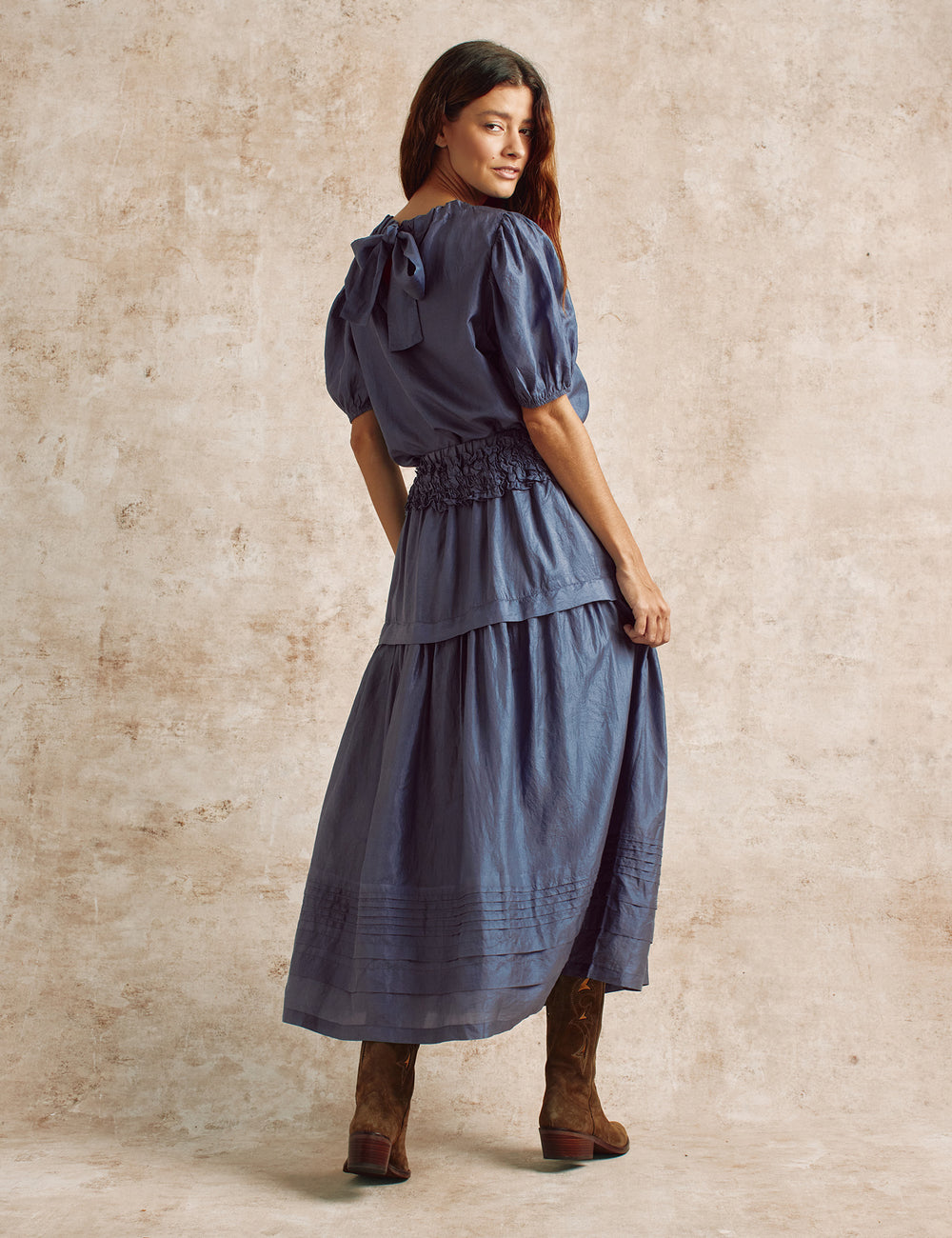 Silk Bow Blouse