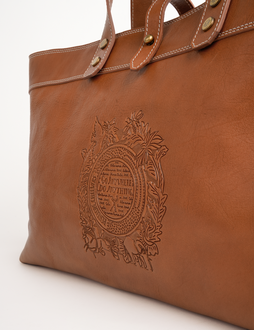 Cartouche Leather Trug