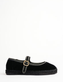 Flora Velvet Espadrille