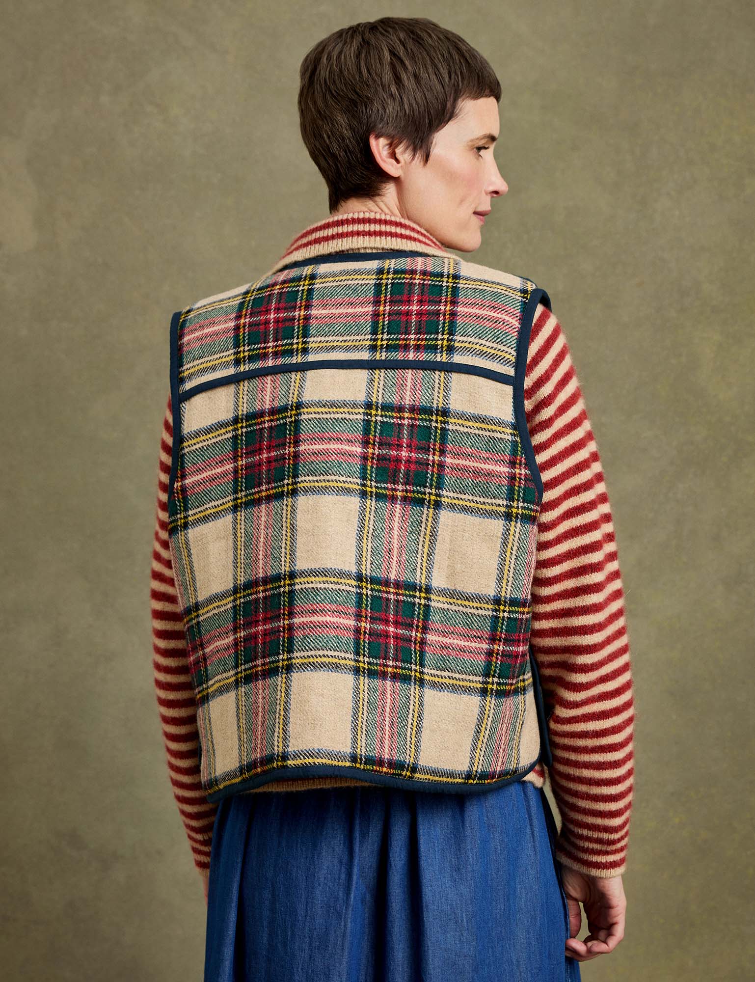 Blair Tartan Gilet