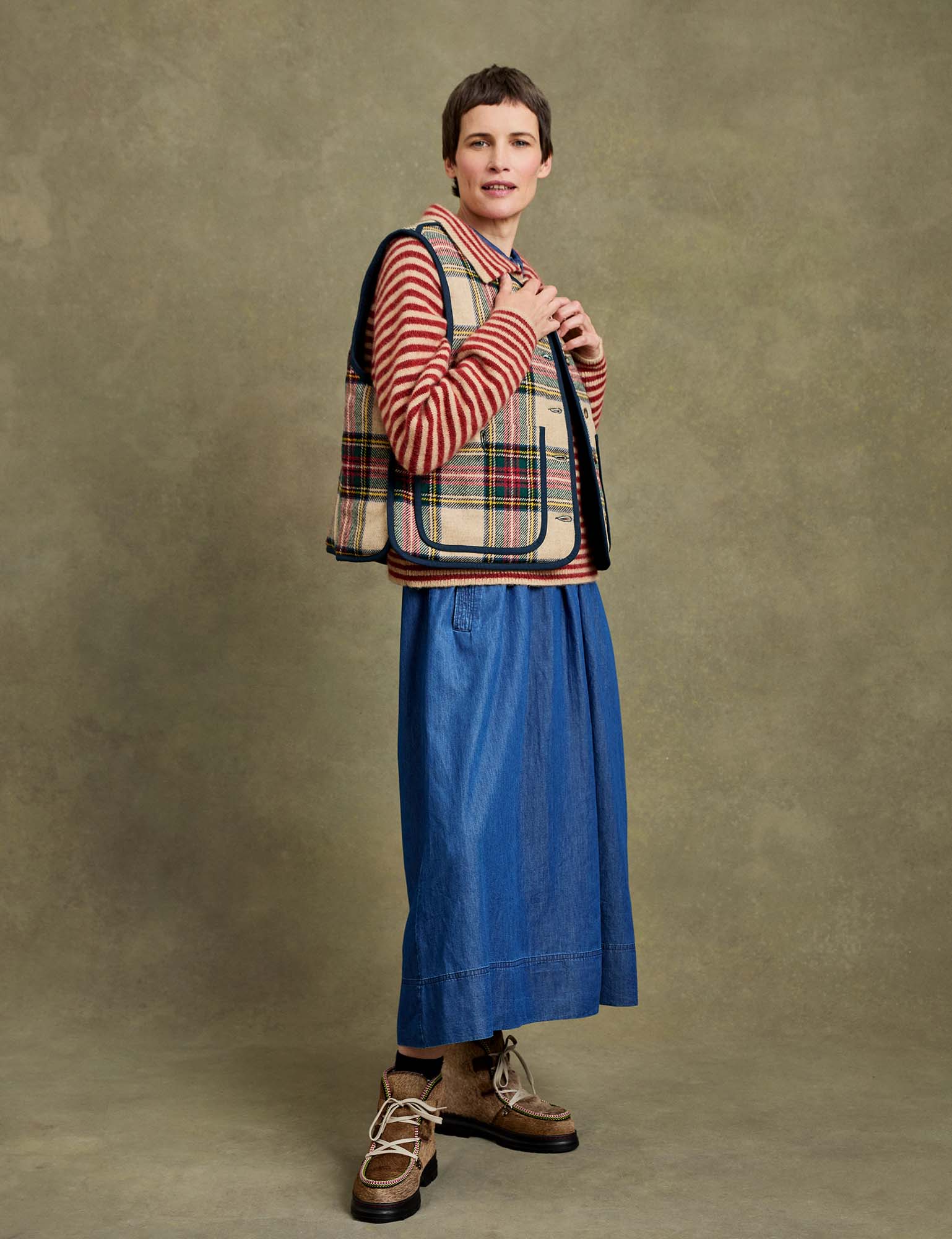 Blair Tartan Gilet