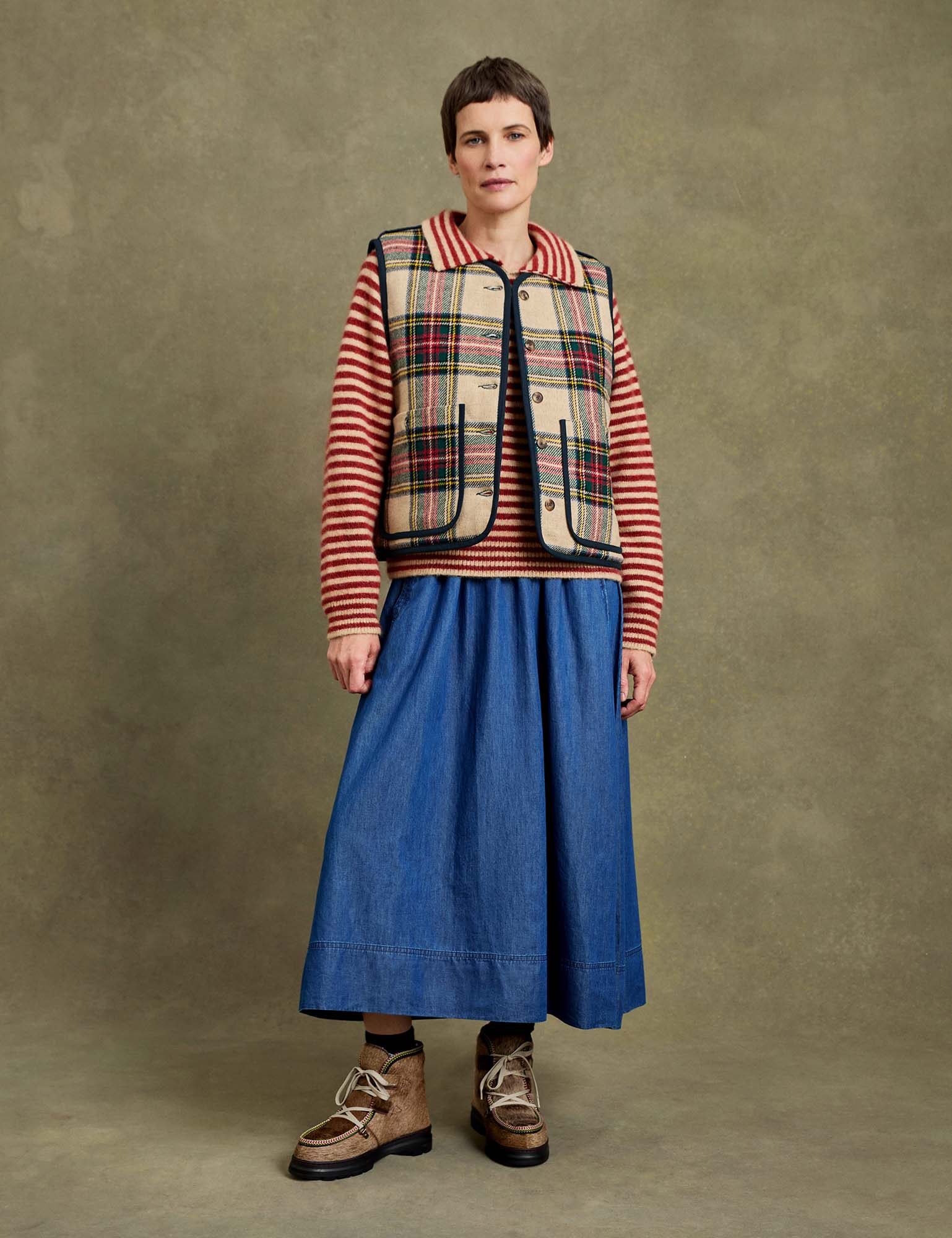 Blair Tartan Gilet