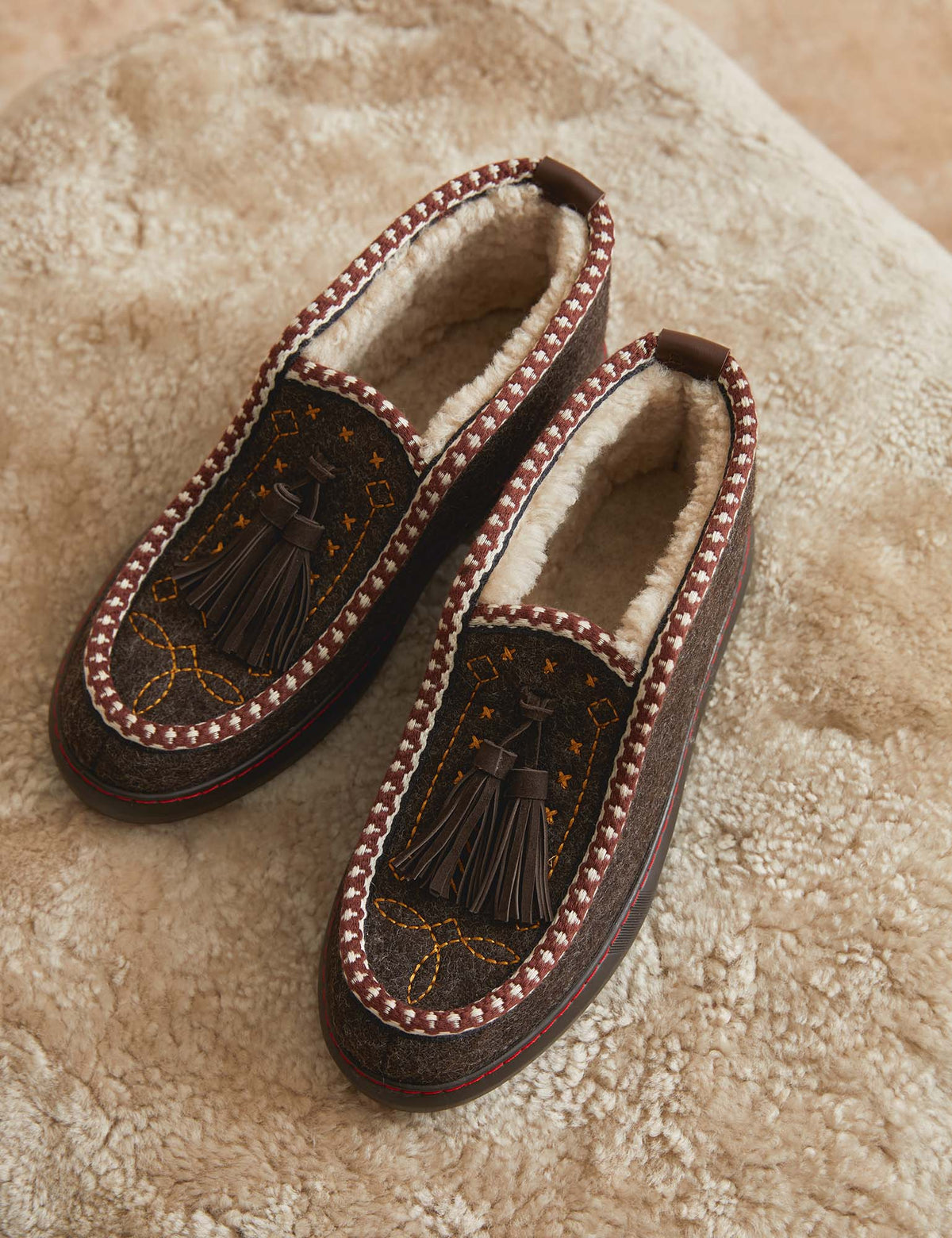 Blizzard Felt Wool-lined Slipper
