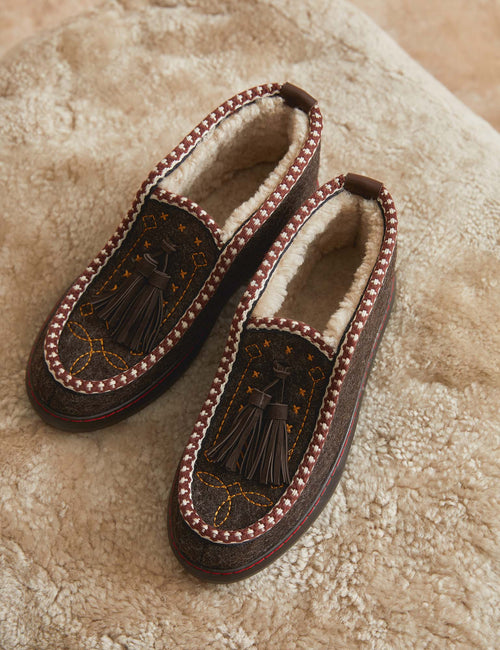 Blizzard Felt Wool-lined Slipper