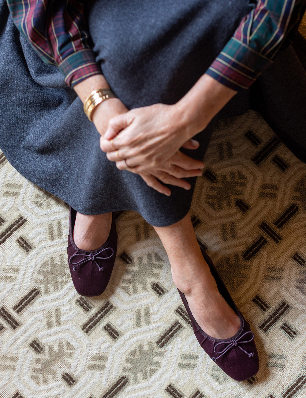 Drawing Room Satin Pump