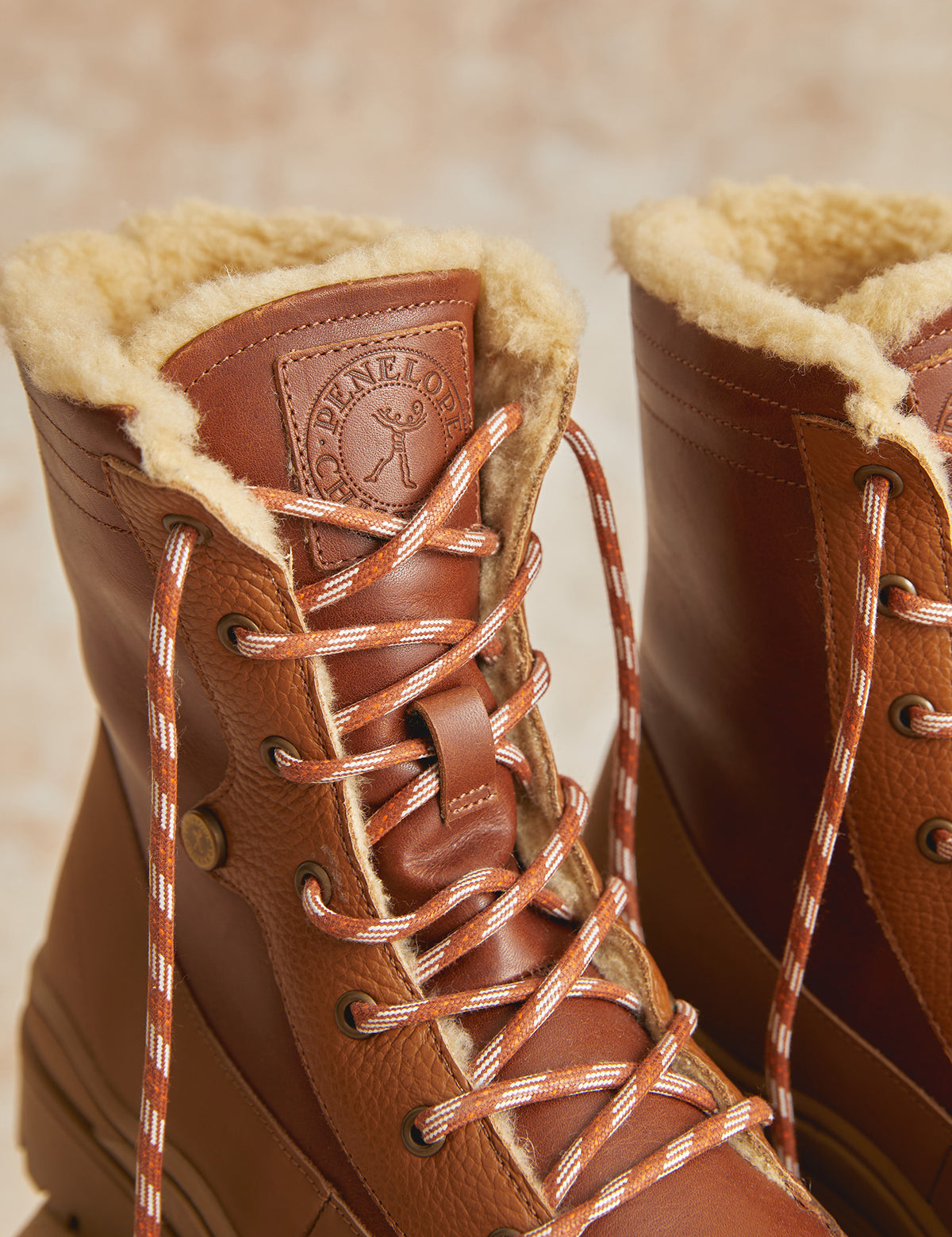 Florist Leather Wool-lined Boot