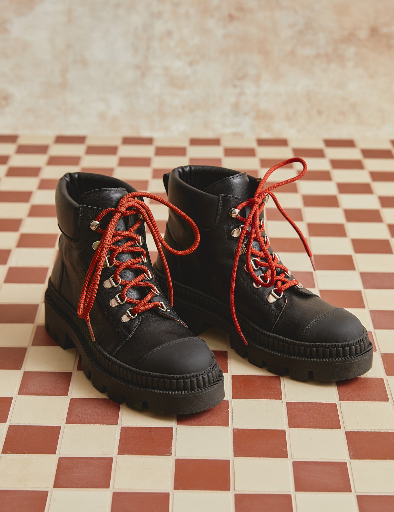 Geographer Leather Boot
