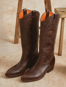 Goldie Cordoban Leather Boot