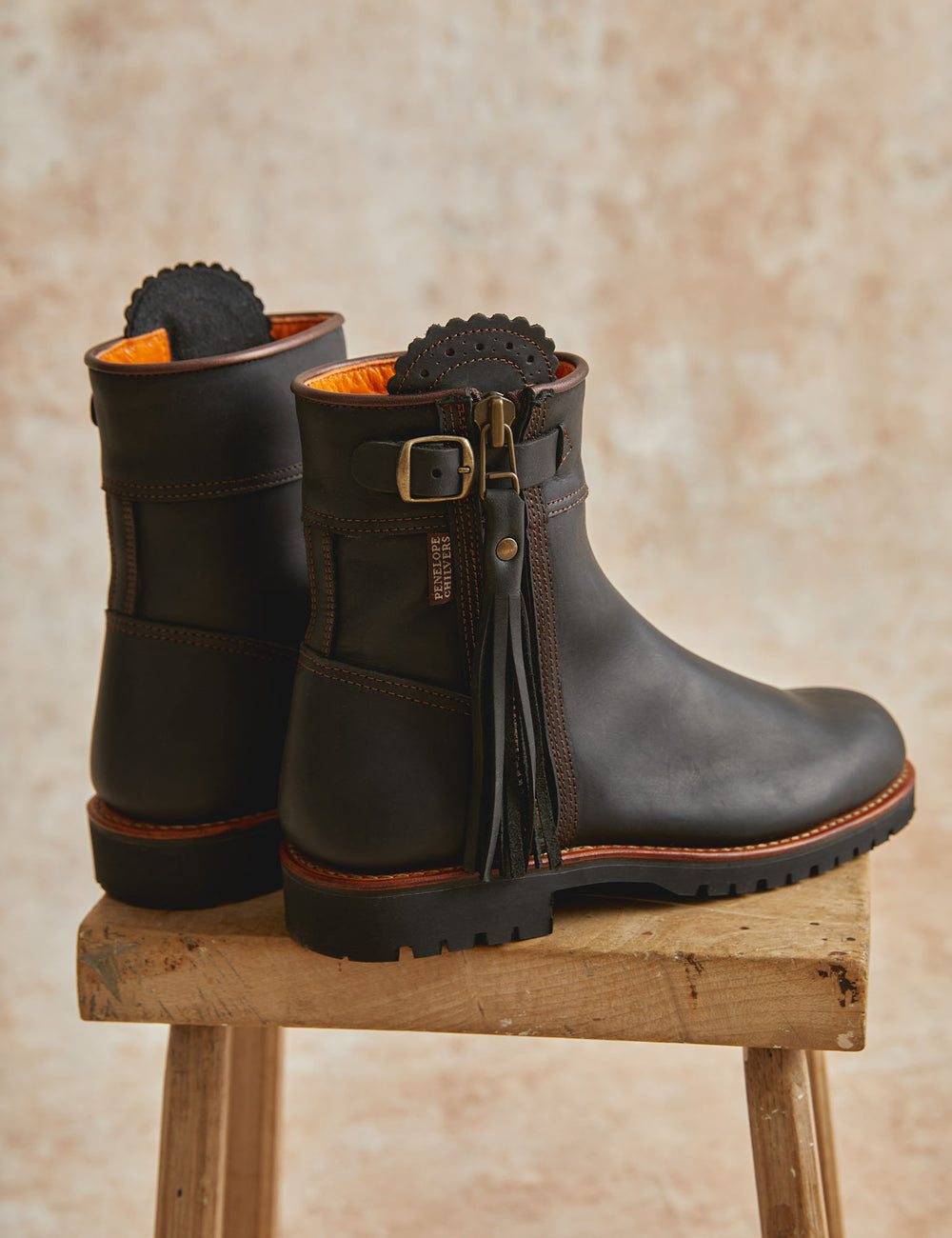 Inclement Cropped Tassel Boot