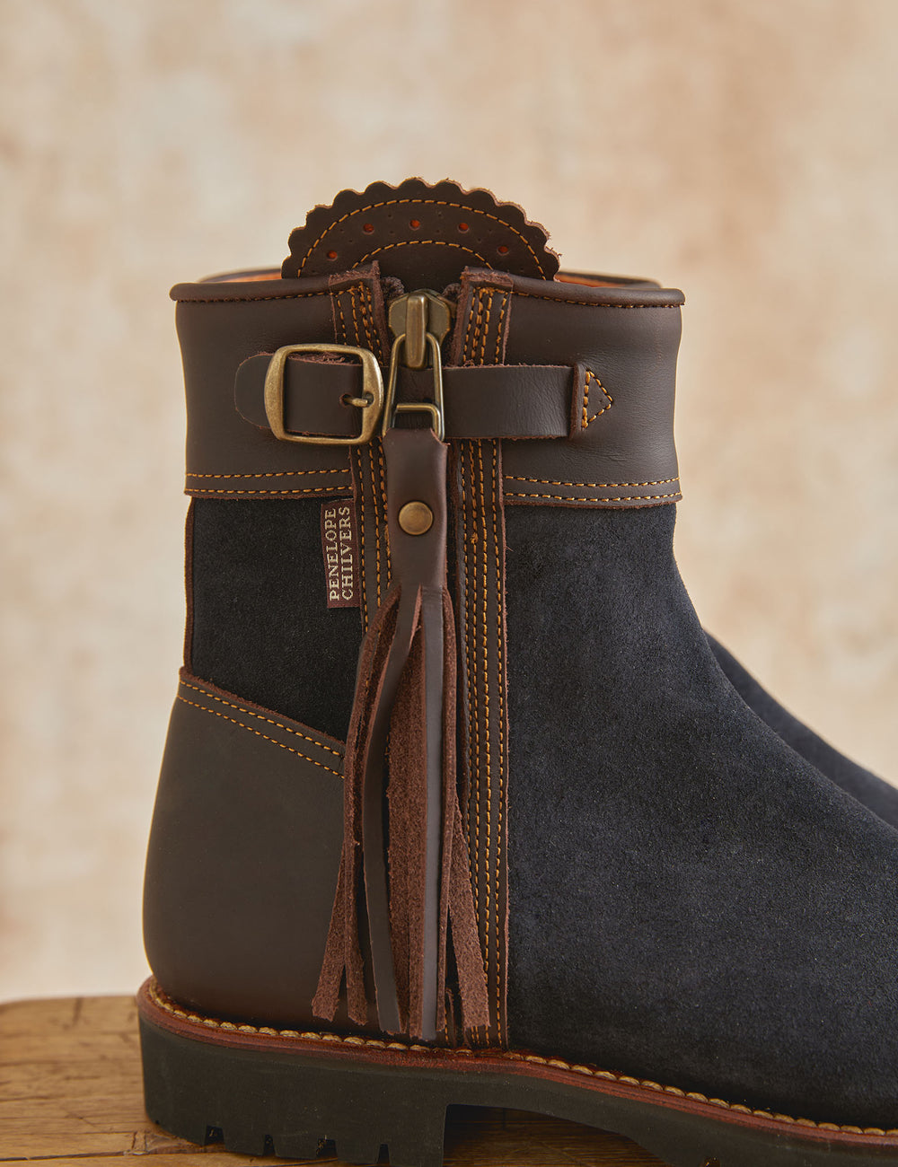 Inclement Cropped Tassel Boot