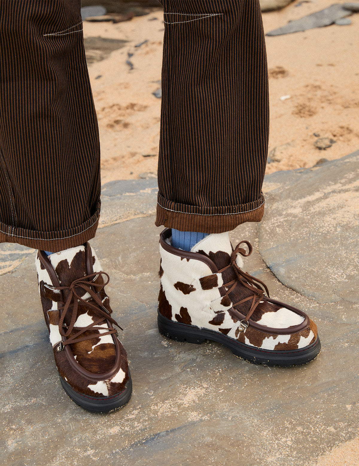 Incredible Friesian Shearling-Lined Boot