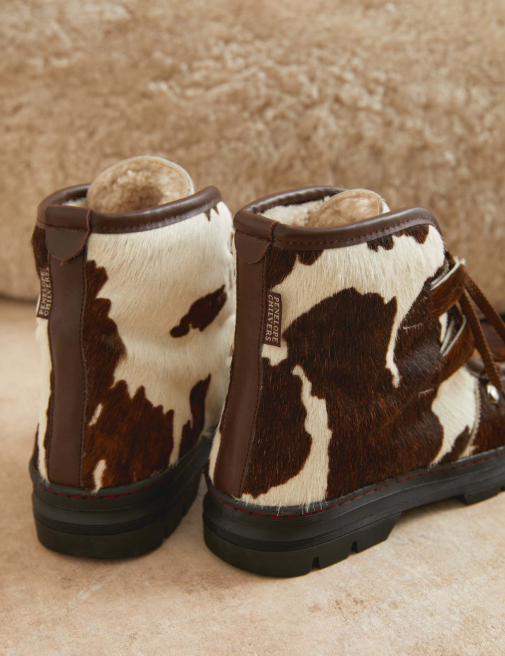 Incredible Friesian Shearling-Lined Boot