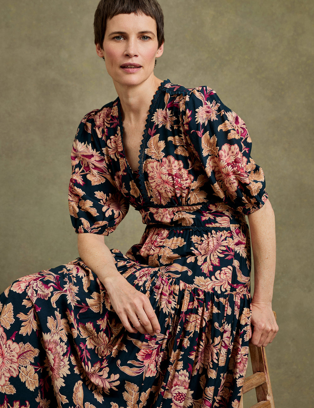 Jeanne Floral Dress