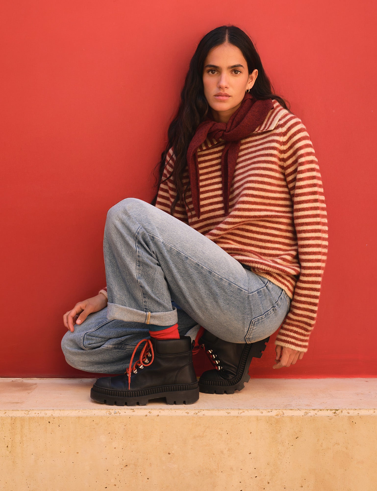 Geographer Leather Boot