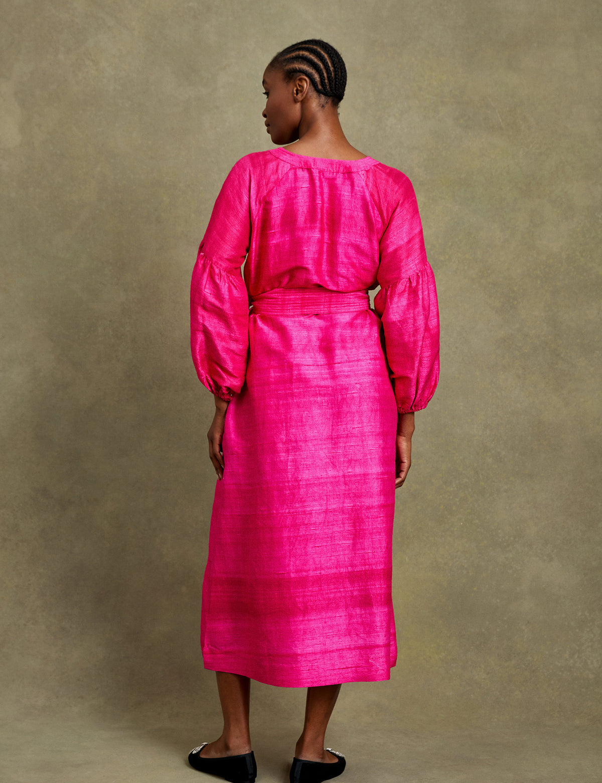 Mayfair Raw Silk Dress
