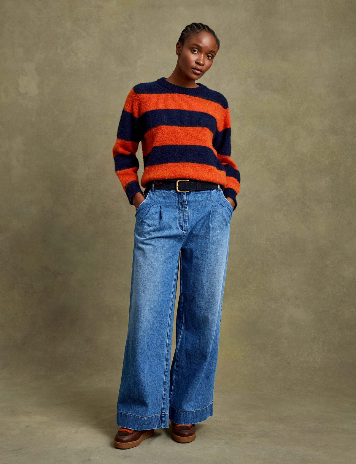 Penelope Chilvers Bloomsbury Denim Trousers