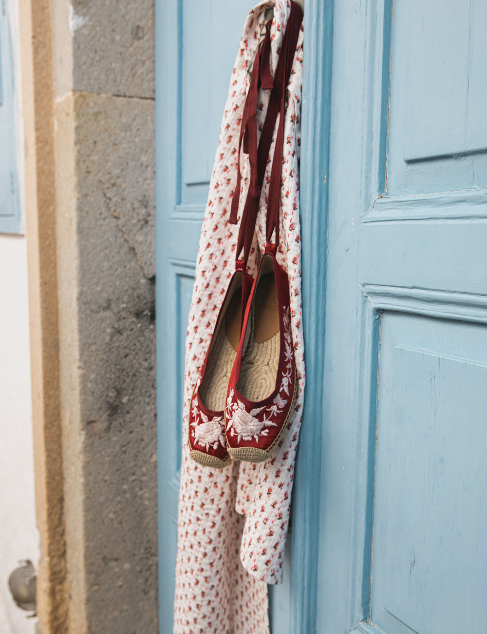 Allegra Butterfly Embroidered Espadrille