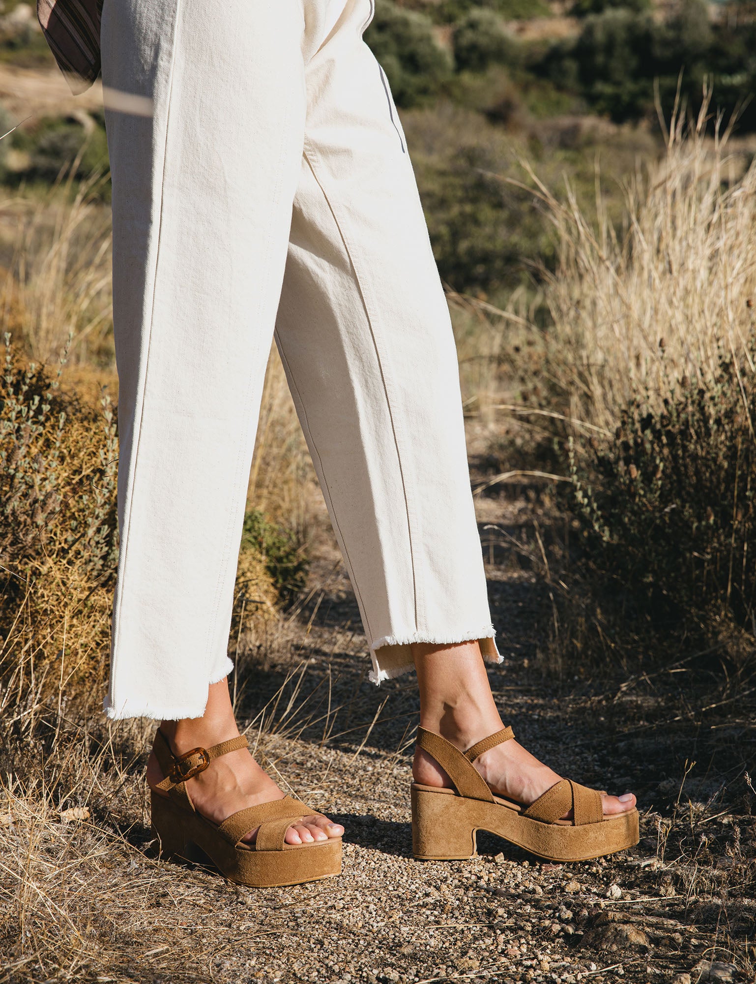 Bella Suede Sandal