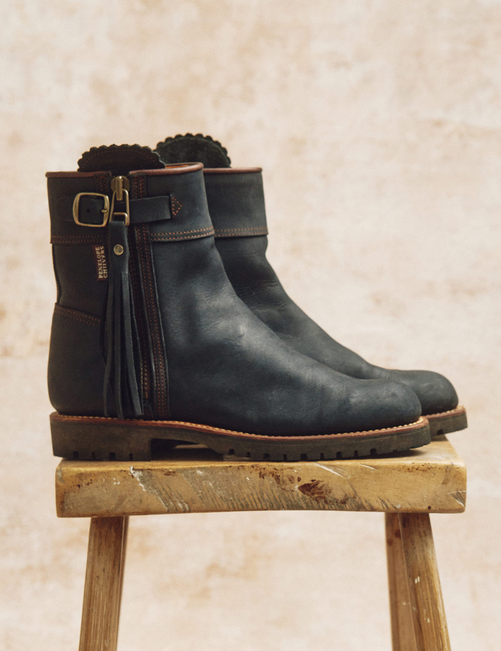 Inclement Cropped Tassel Boot