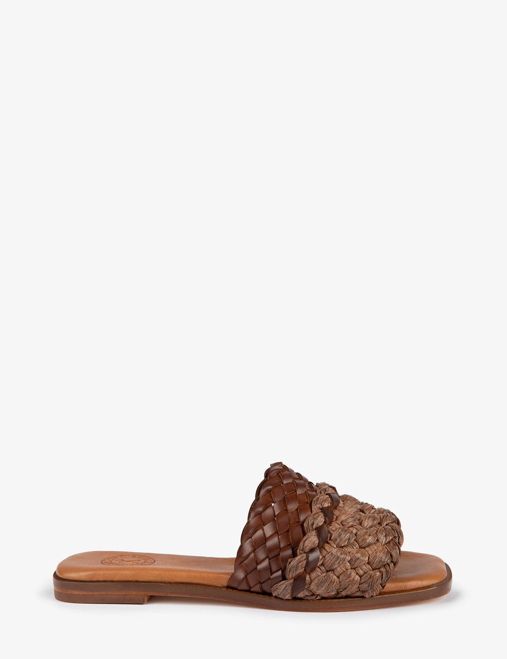Kalahari Braided Raffia Mule