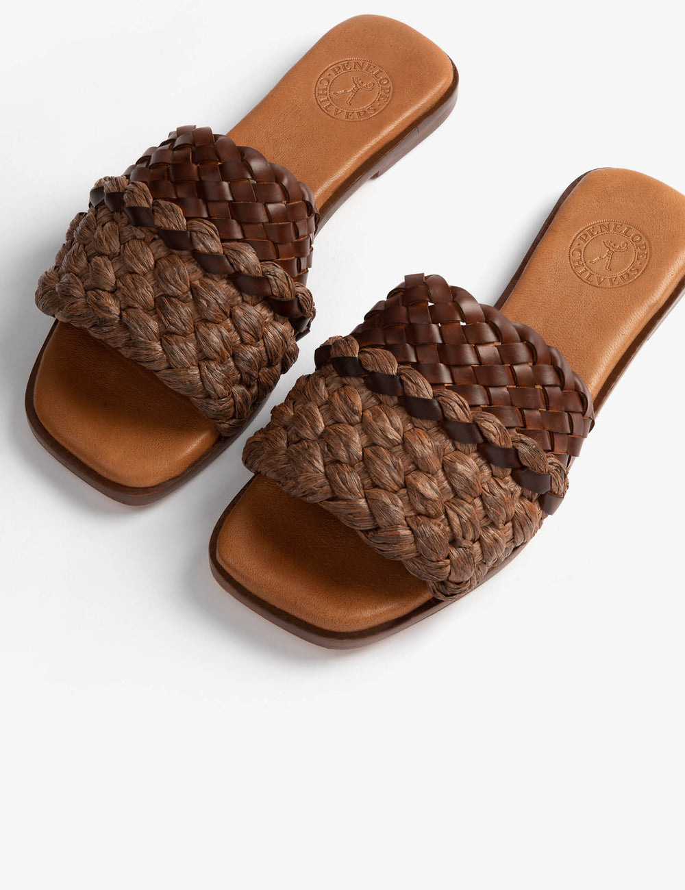 Kalahari Braided Raffia Mule