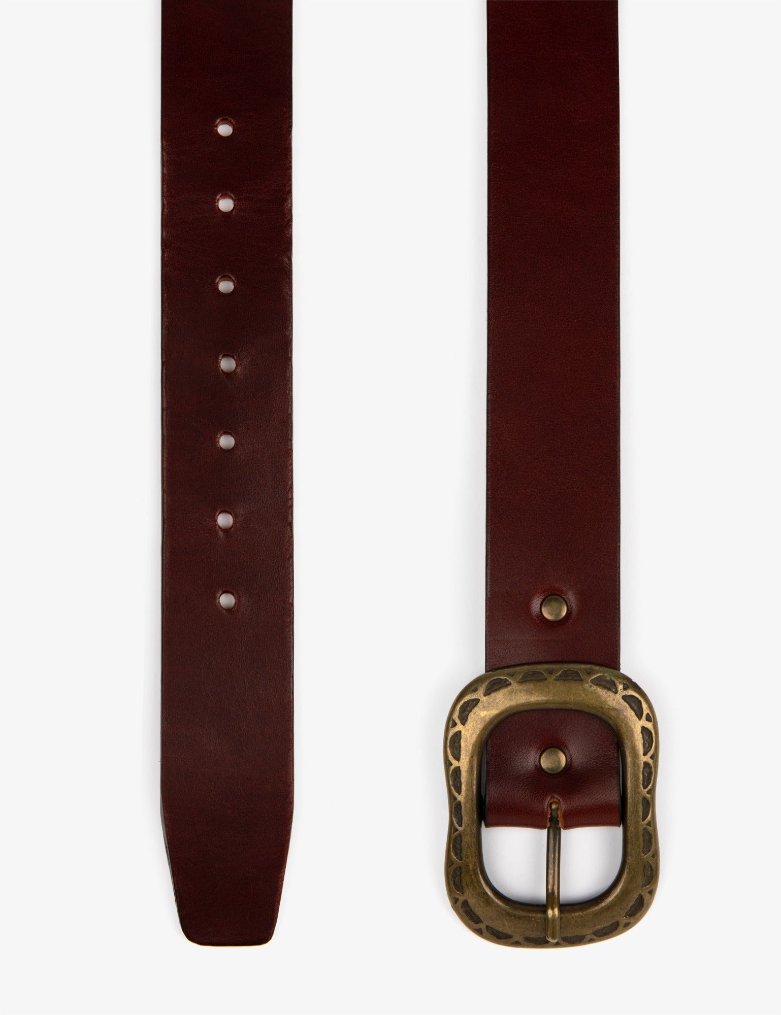 Bronze Buckle Belt