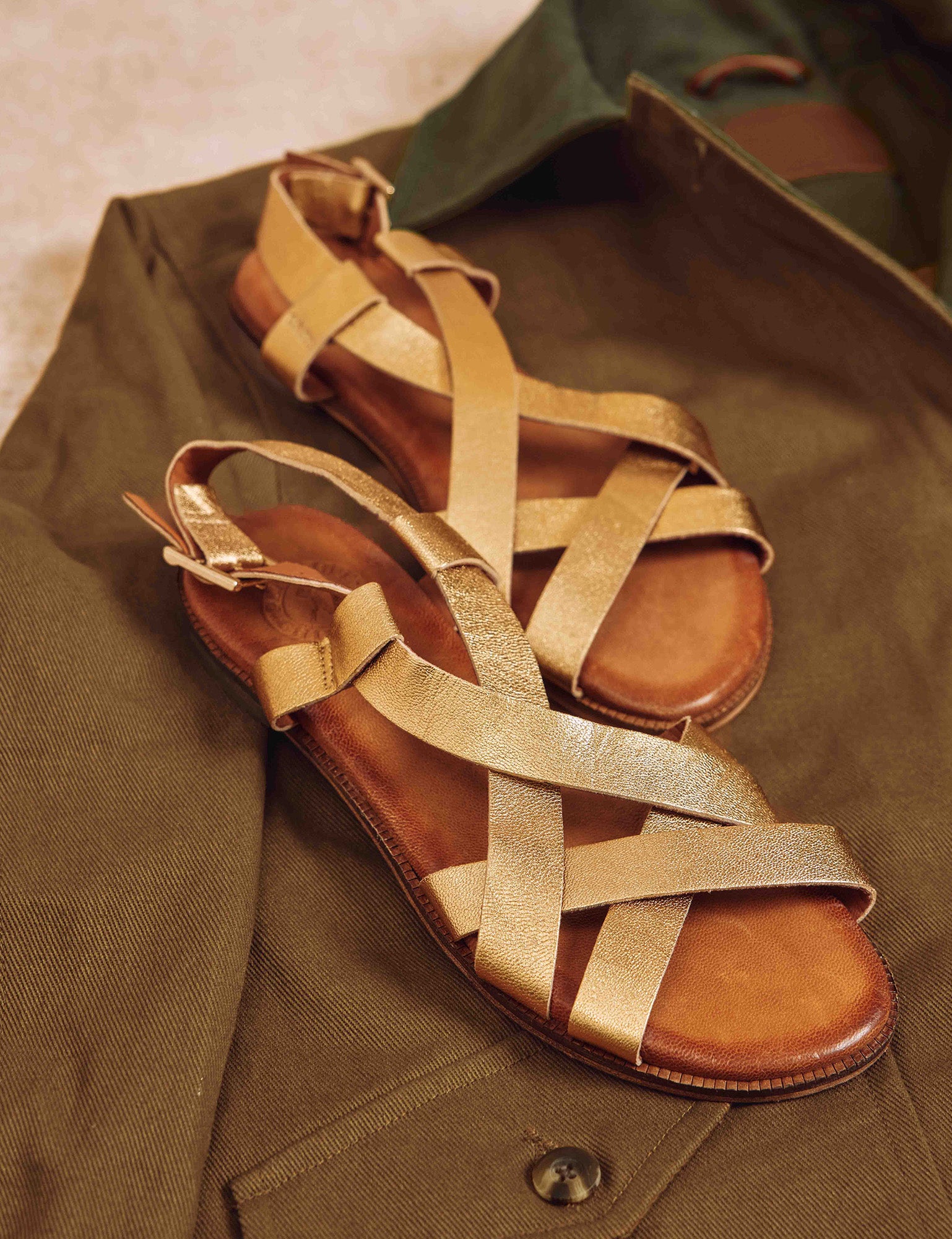 Buttercup Leather Sandal