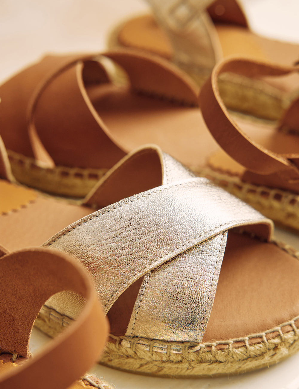 Campo Leather Espadrille