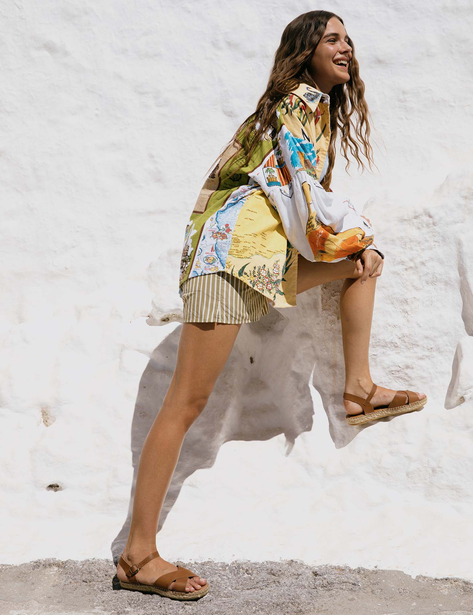 Campo Leather Espadrille