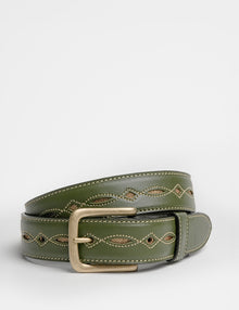 Caramelo Leather Belt