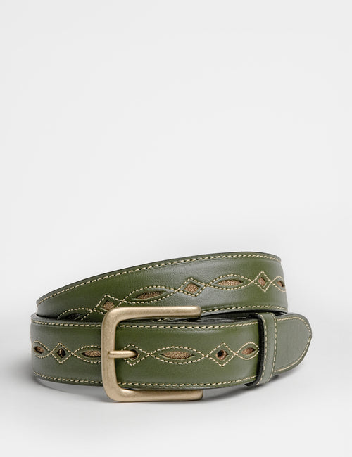 Caramelo Leather Belt